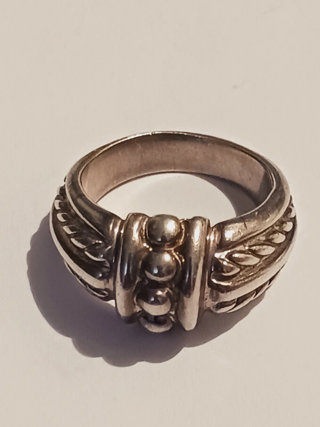 JUDITH RIPKA 925 SIGNED STERLING SILVER RING. 6. - photo 3