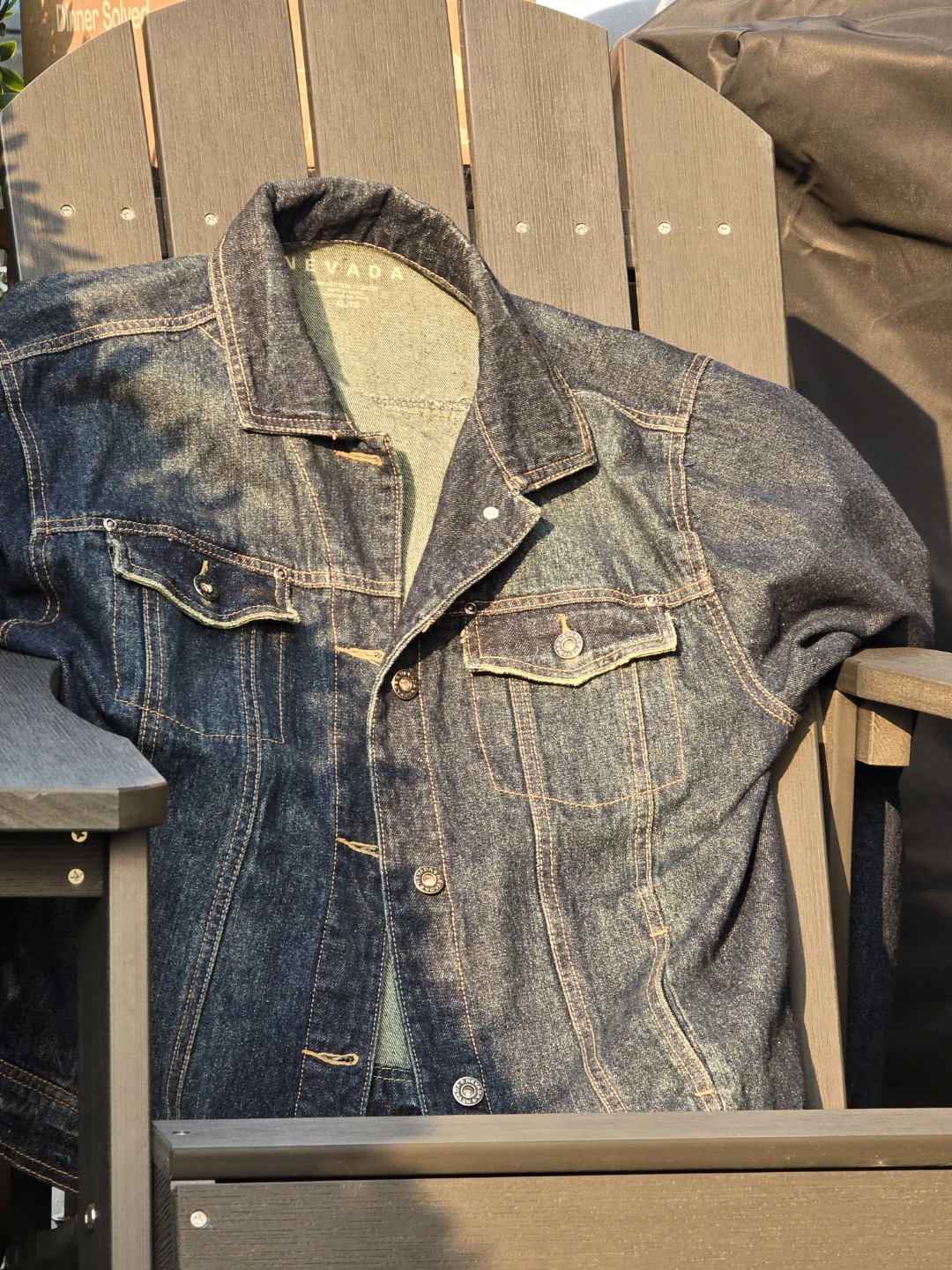 LADIES XL/MEN'S S (UNISEX) NEVADA JEAN JACKET