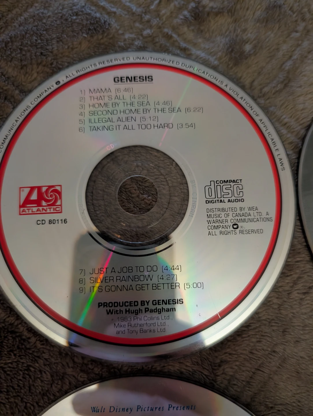 6 CDs: Genesis, NKC, Lion King, 54-40, Bush, RHCP - photo 2