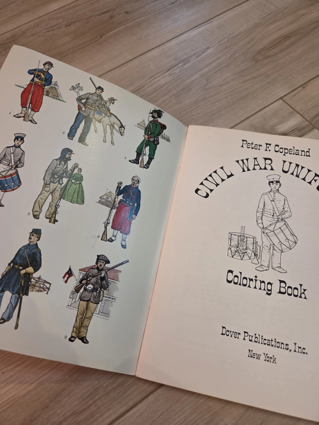 Civil War Coloring Books 1977 & 1999 - photo 3