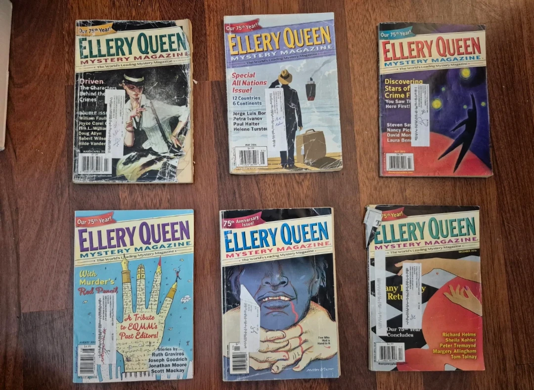 Ellery Queen Mystery Magazines [6] ⚽