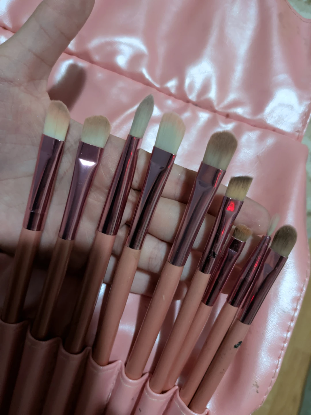 15-Piece makeup brush set cute and pink! - photo 3