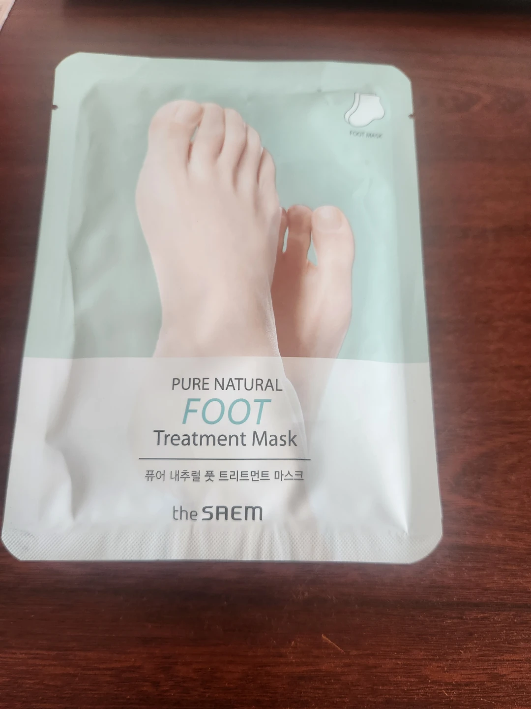 Authentic Korean made SAEM Pure Natural Foot Treatment Masks [9]