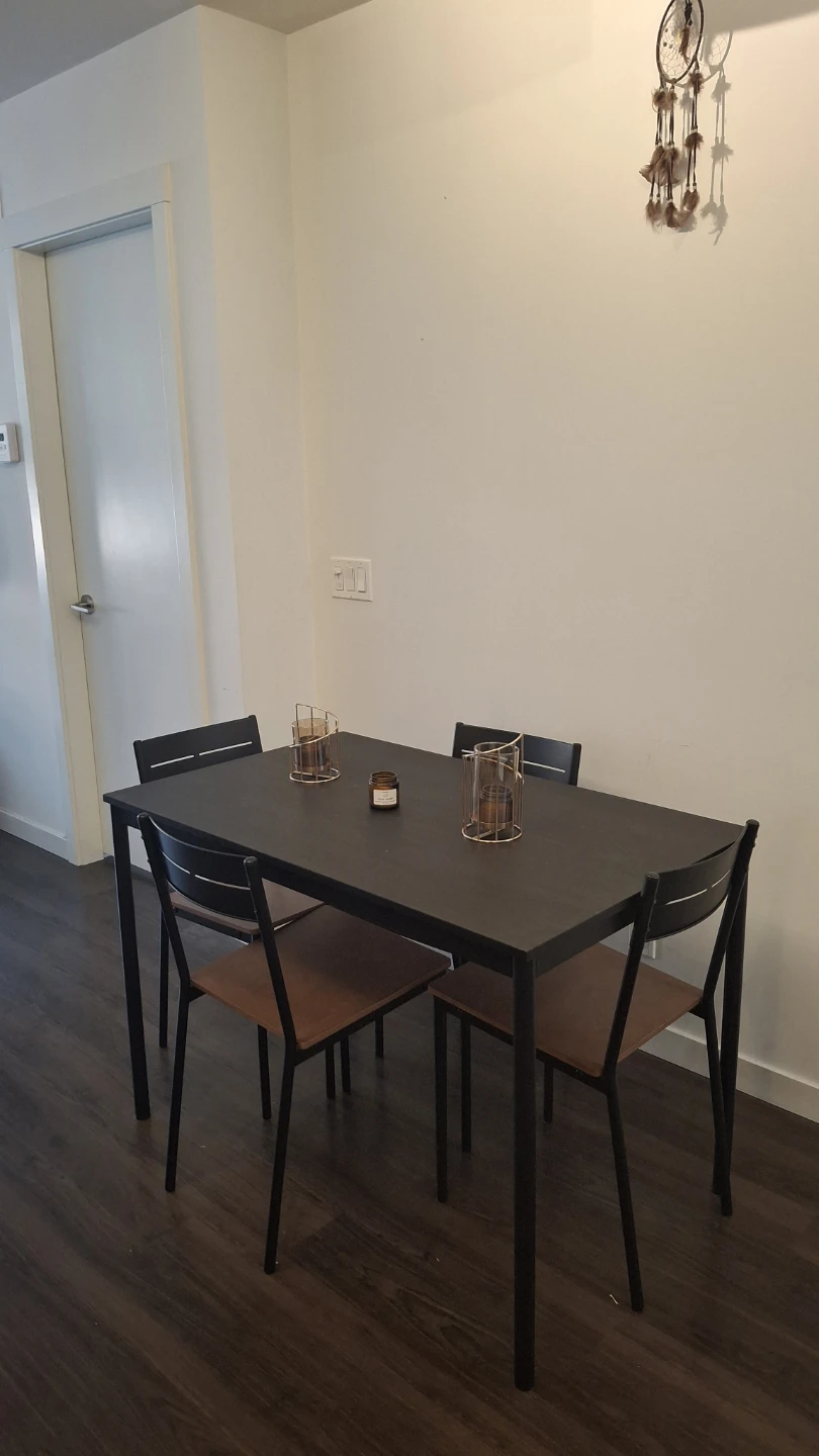 Dining Chair with Wood Seat - photo 2