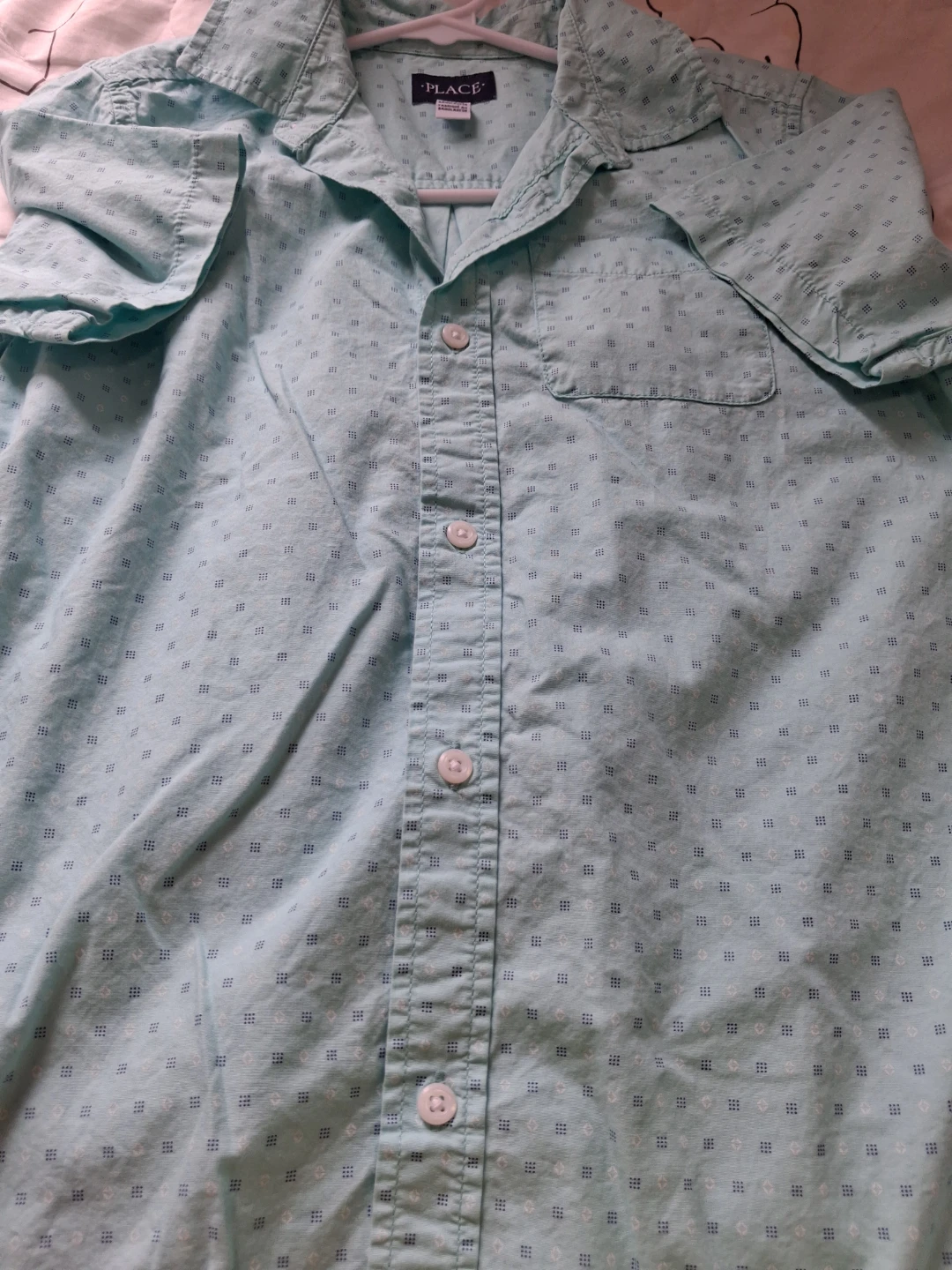 The Children's Place Boys Button Down Shirt Size 14