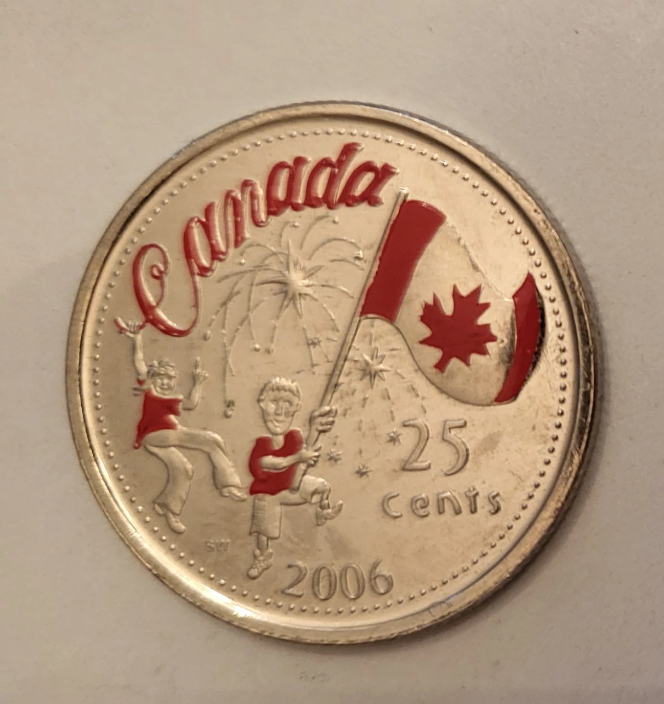 Limited Edition Canadian Quarters ft. Canadian Flag - photo 3