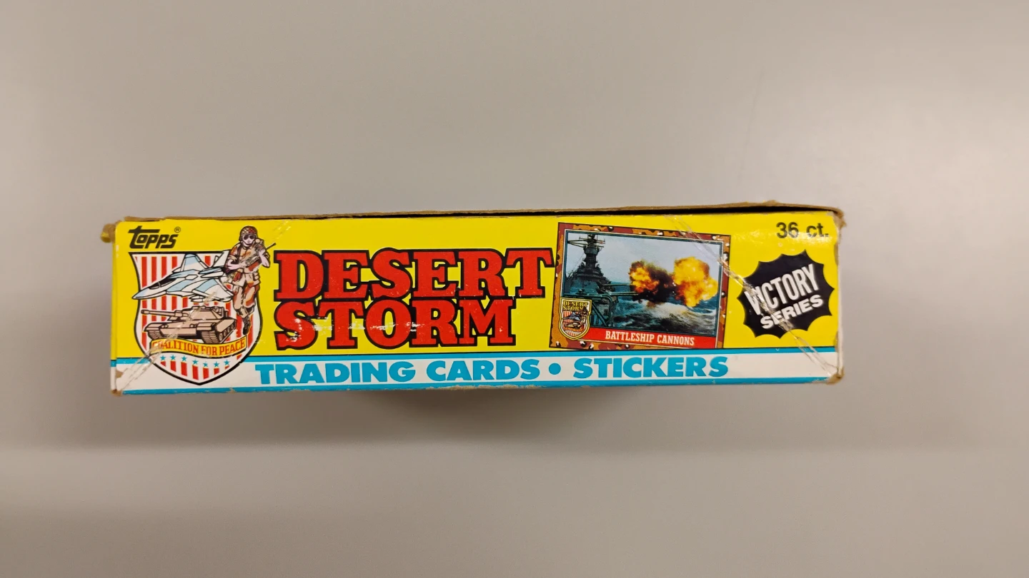 1991 Topps Operation Desert Storm Victory Series Box of 36 Packs - photo 4