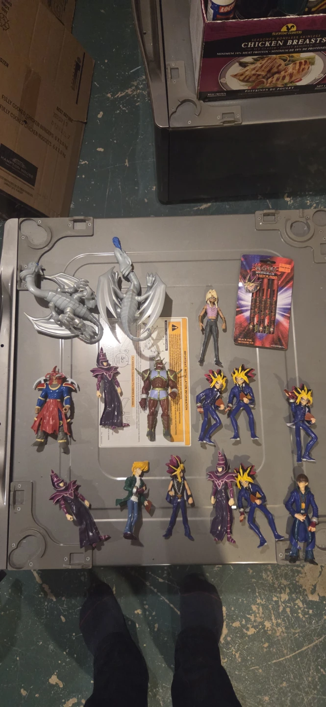 Yu-Gi-Oh! Action Figures and Collector's Case