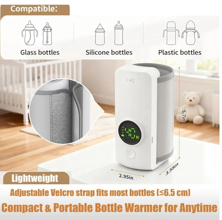 Rechargeable Portable Bottle Warmer - photo 4