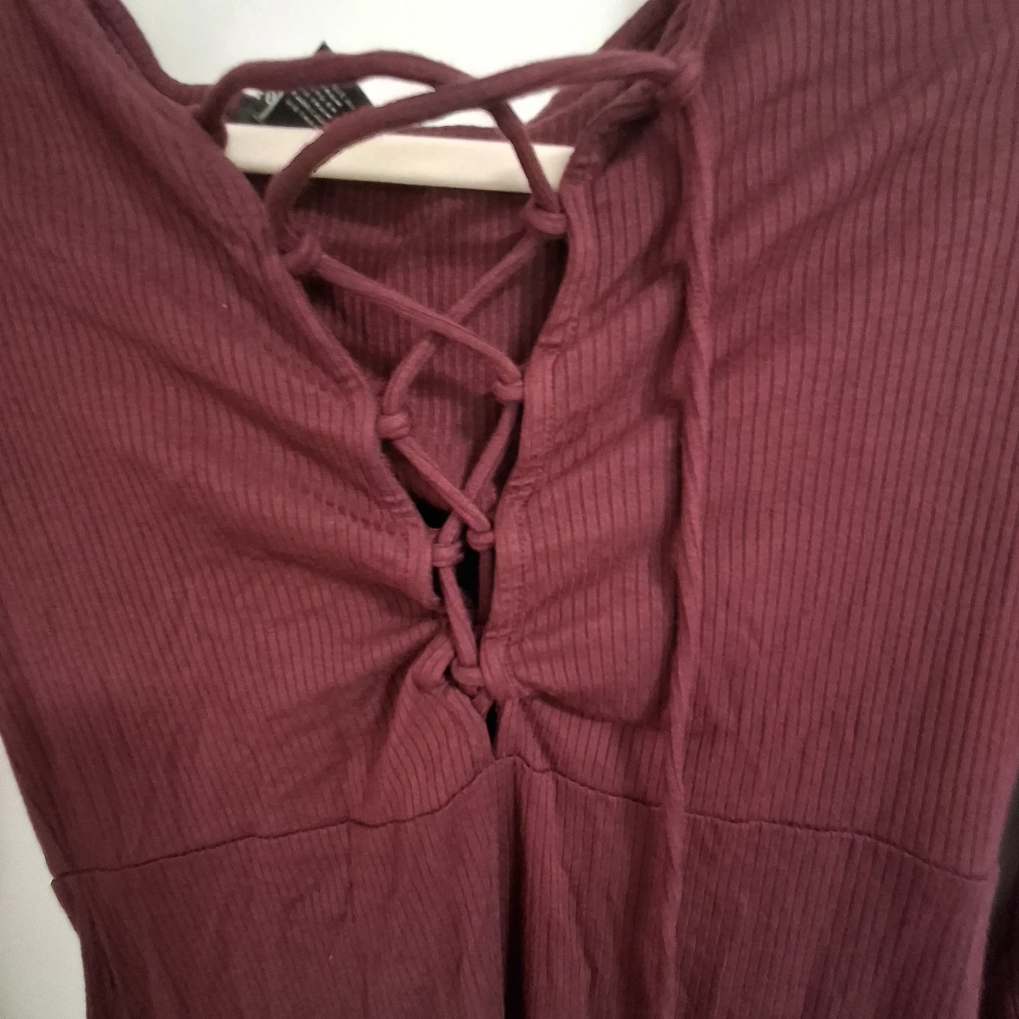 Forever 21 Ribbed Lace-Up Dress - photo 2