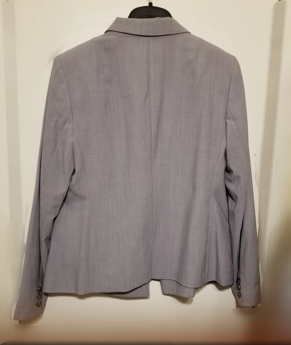 NWT Banana Republic Women's Grey Double-Breasted Blazer ⚽ - photo 3