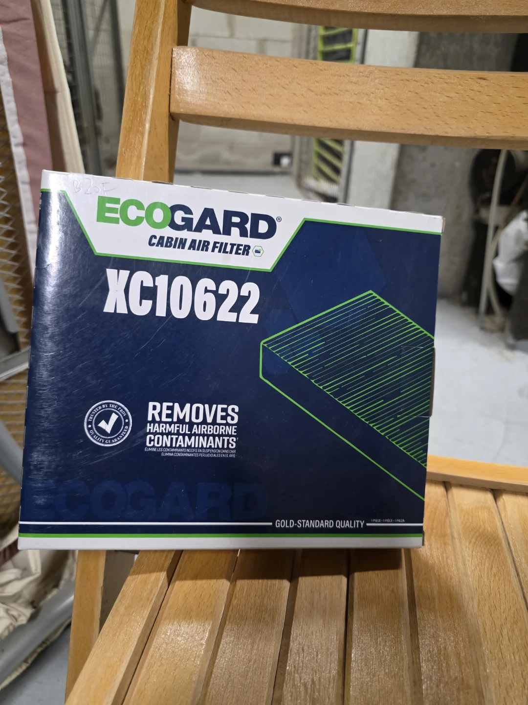 ECOGARD Cabin Air Filter Toyota Corolla XC10622
