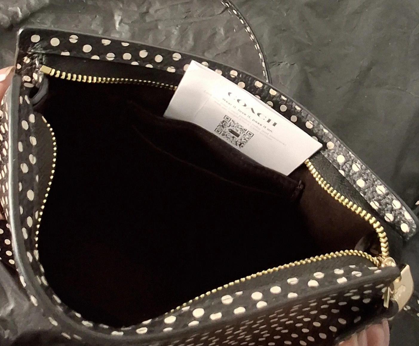 Coach Polka Dot Crossbody Bag - photo 3