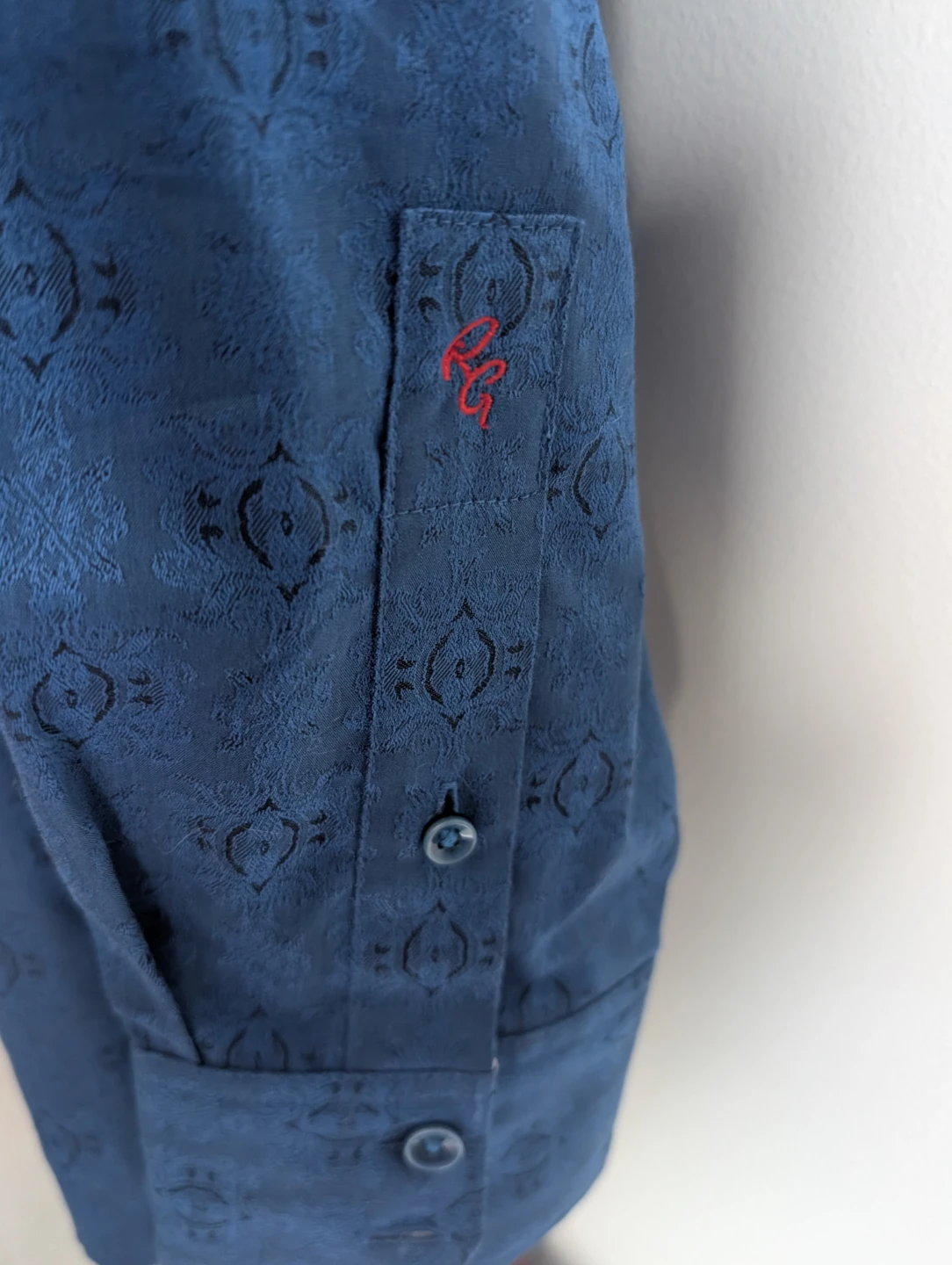 Robert Graham Blue Patterned Button-Up Shirt - photo 5