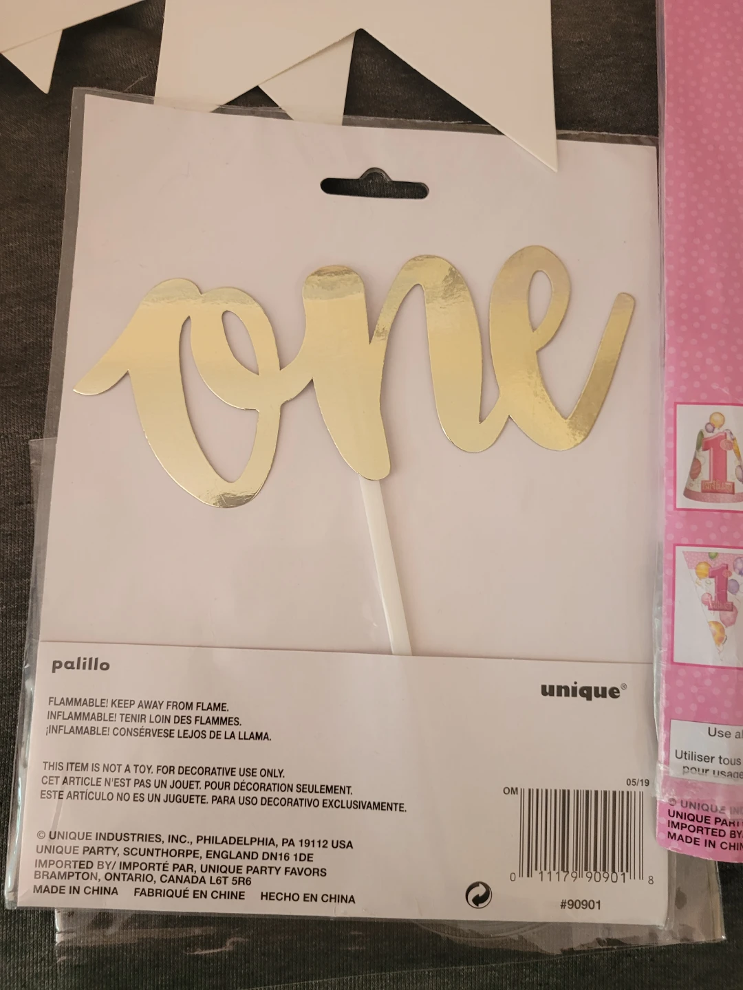 1st Birthday Decor Kit - photo 2
