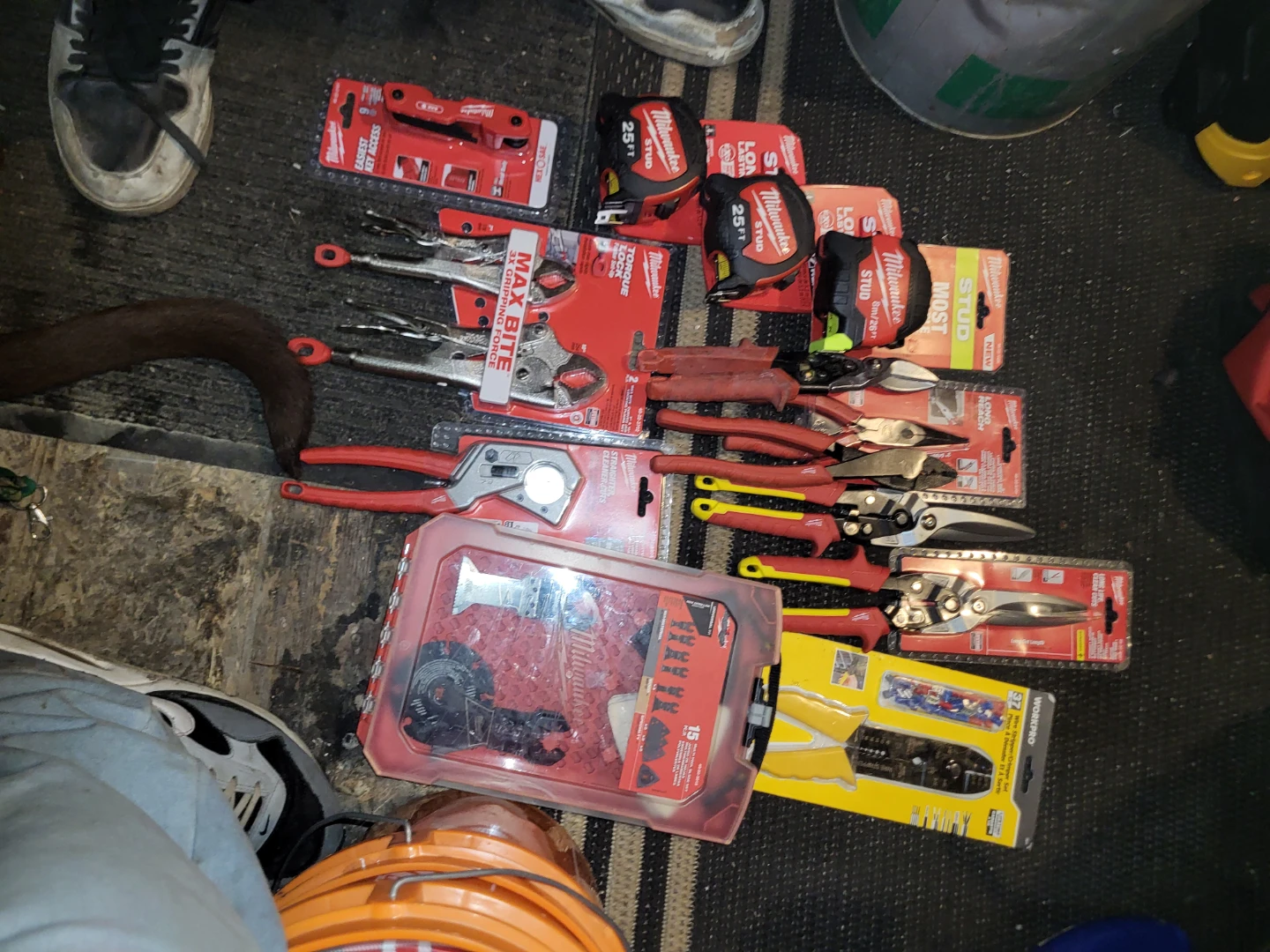 Milwaukee and Workpro Tools Lot