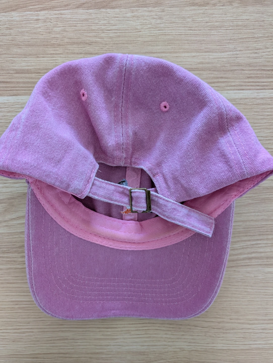 Pink Dad Hat – Pigeon Embroidery - photo 4