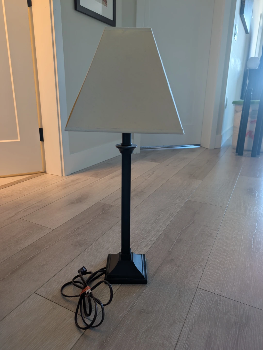 Square Lampshade Table Lamp