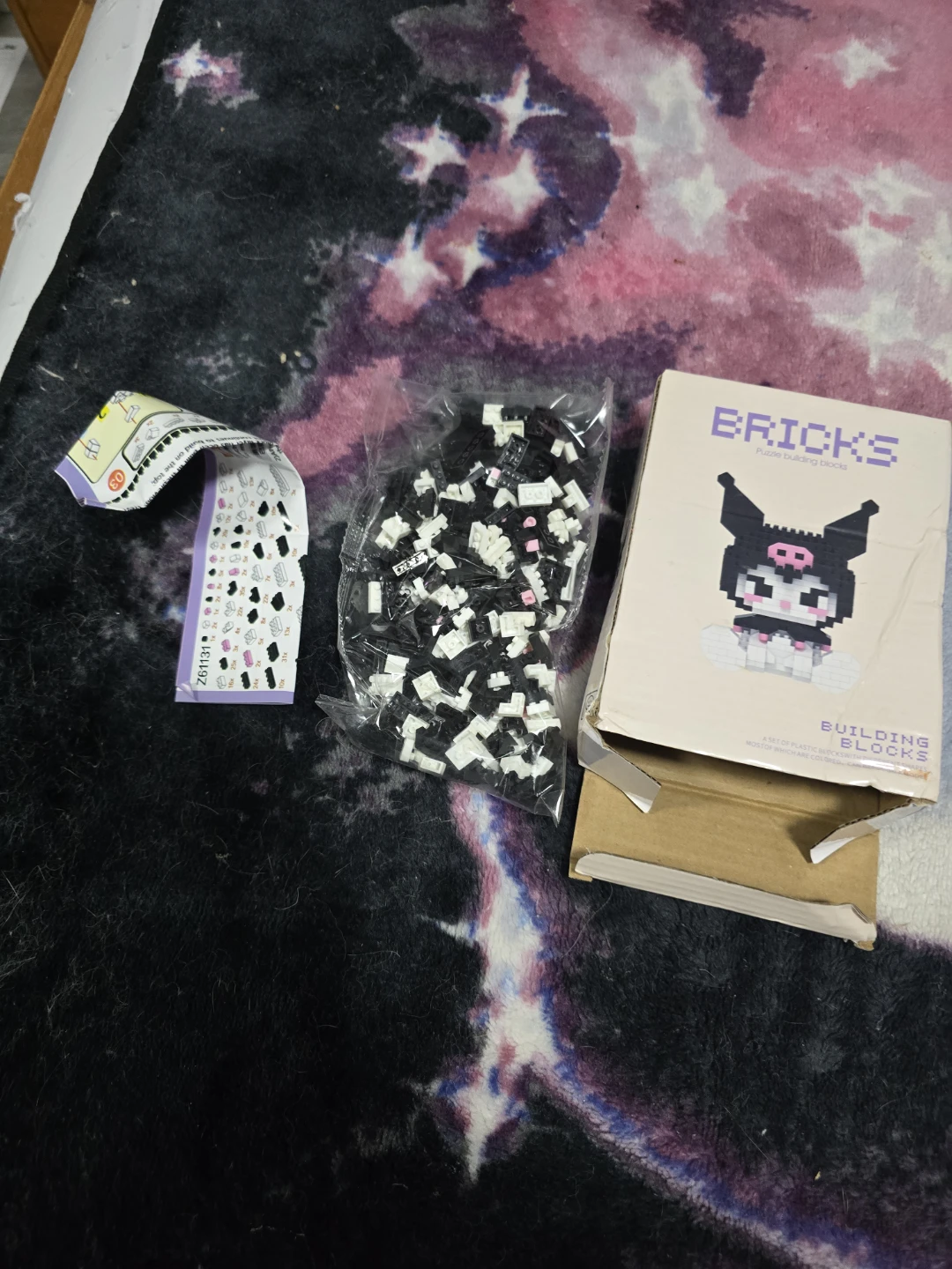 Sanrio Cinnamoroll & Kuromi Building Blocks Set