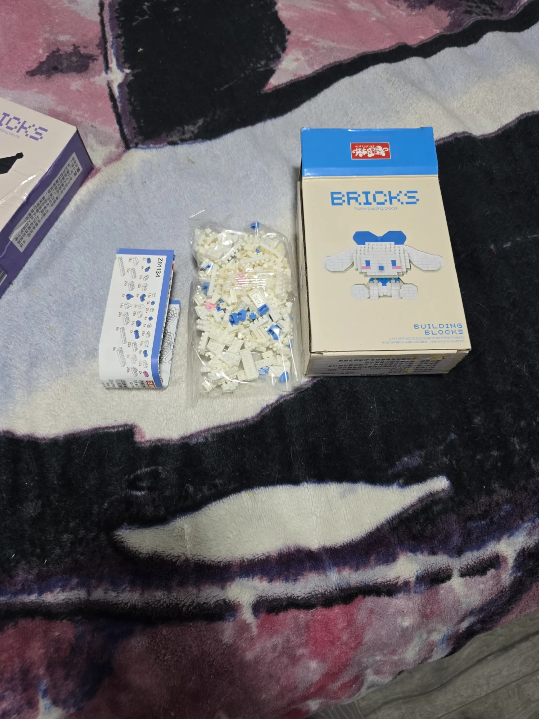Sanrio Cinnamoroll & Kuromi Building Blocks Set - photo 2