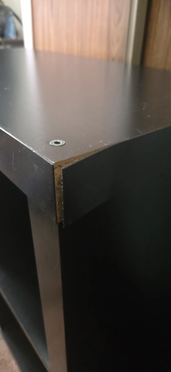 Ikea Kallax style 4-cube shelving unit - photo 3