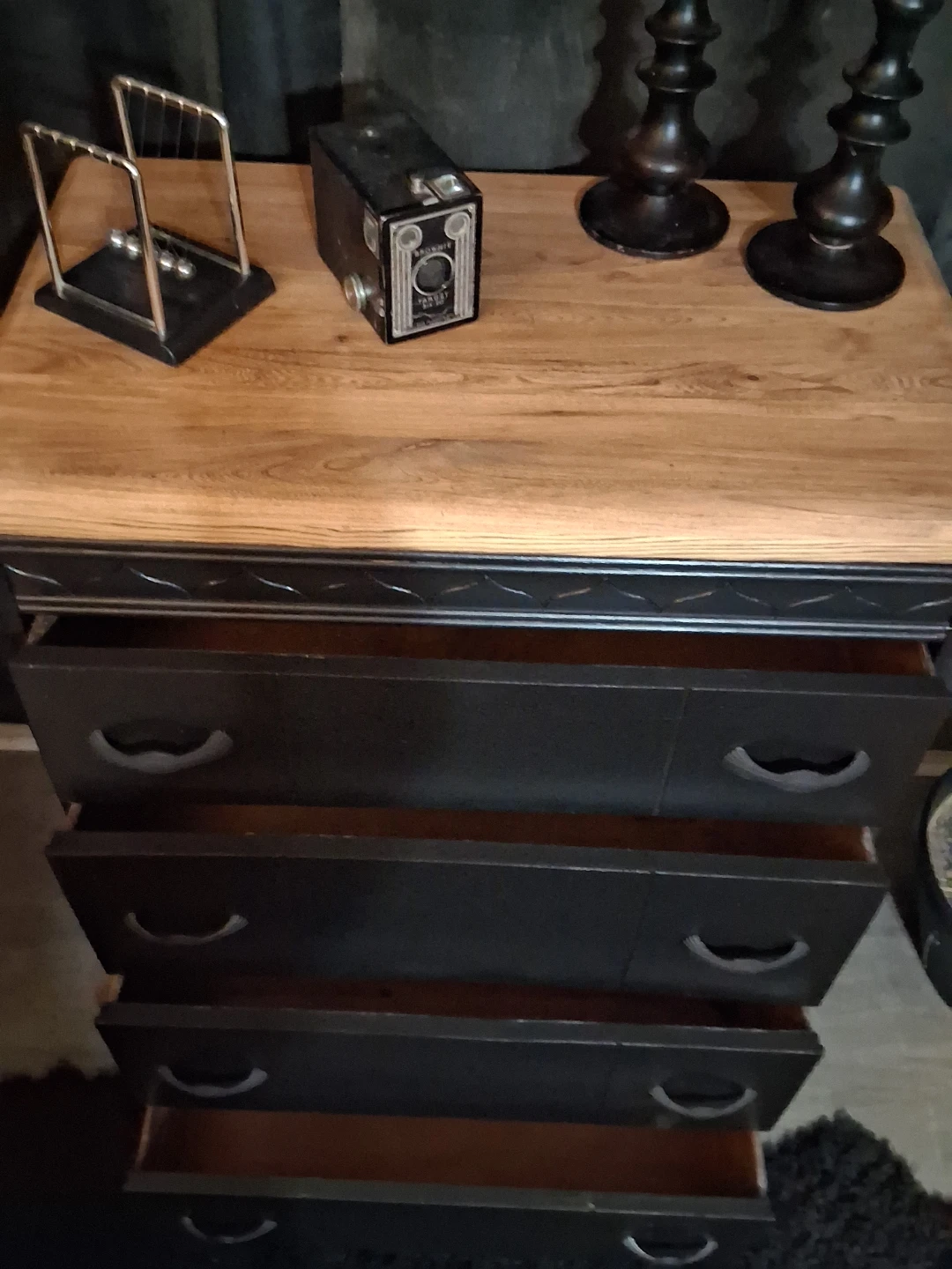 Custom Vintage Waterfall Dresser - photo 5