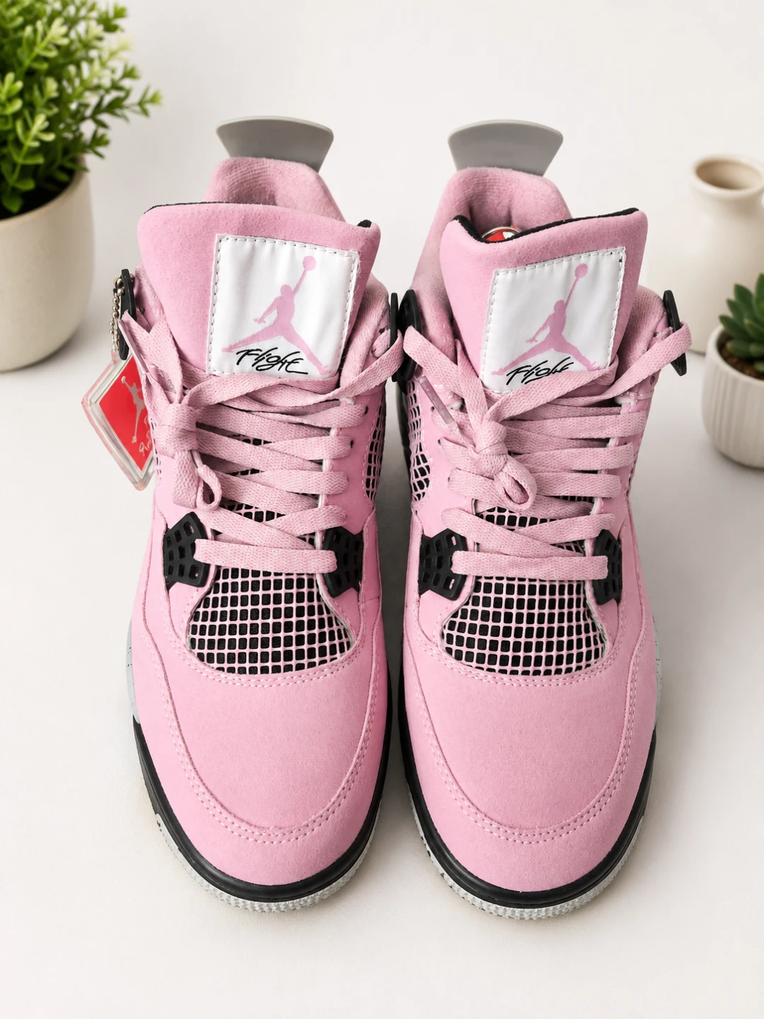 Air Jordan 4 Retro Pink Women's Shoes