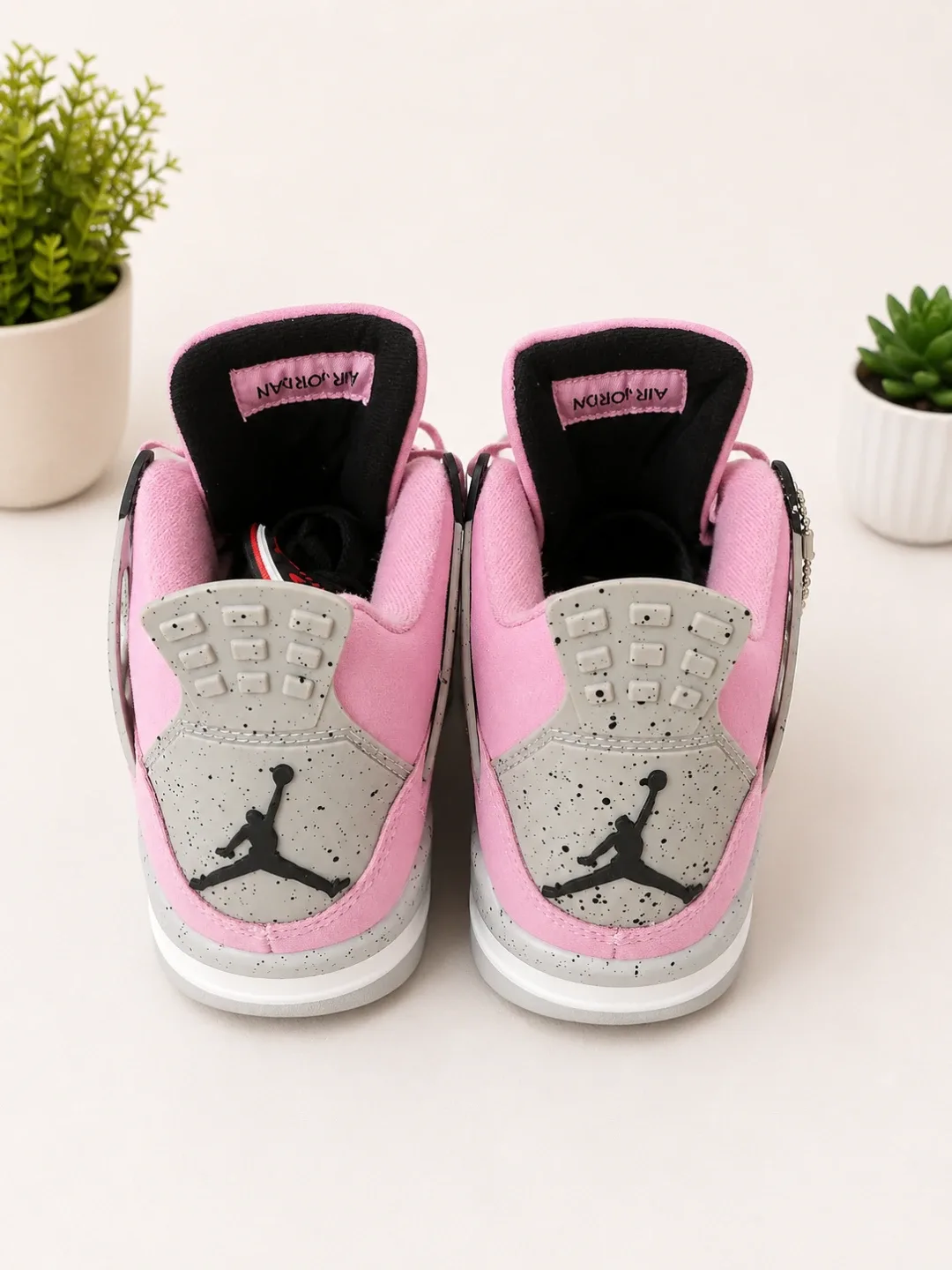 Air Jordan 4 Retro Pink Women's Shoes - photo 3
