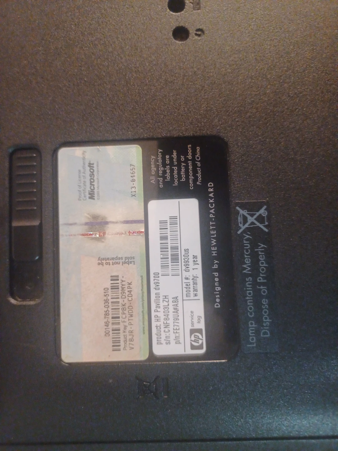 HP Pavilion G9700 Laptop - photo 3