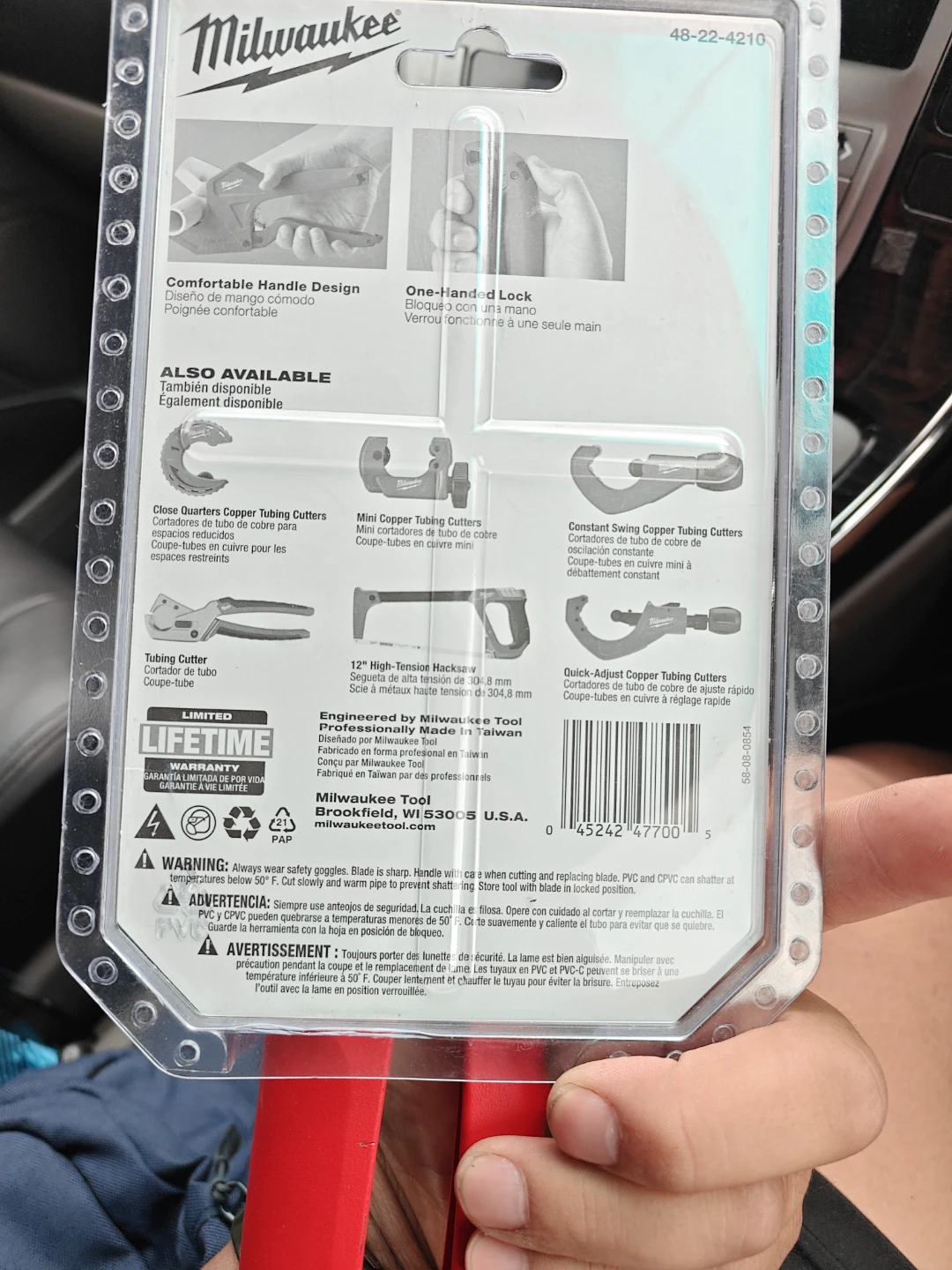 Milwaukee 1-5/8" Ratcheting Tubing Cutter - photo 2