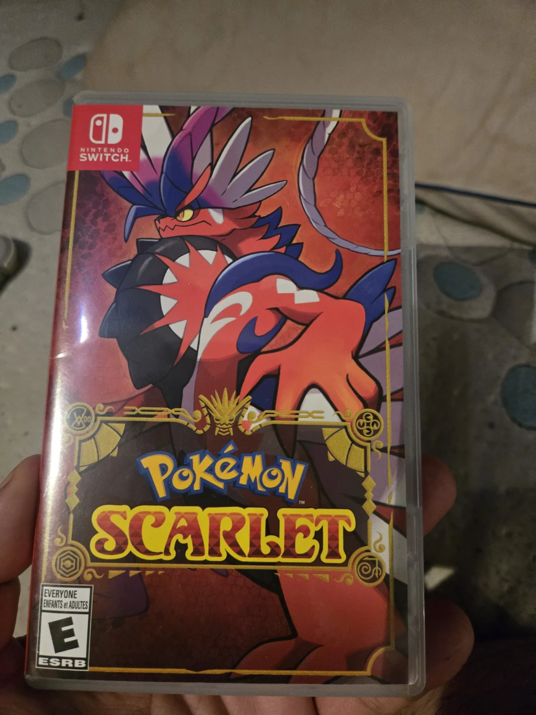 Nintendo Switch Pokemon Scarlet Game