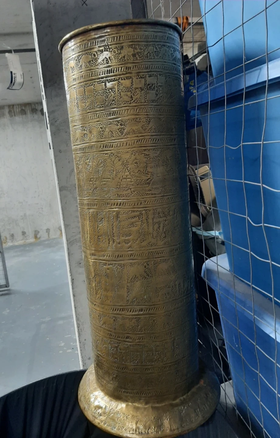 UMBRELLA stand Brass with Engraved - photo 4