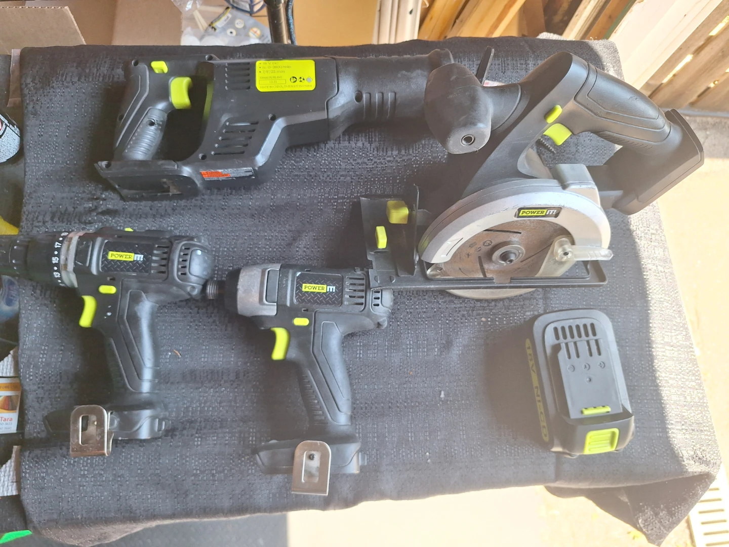 Power It! 18V Drill and Saw Set