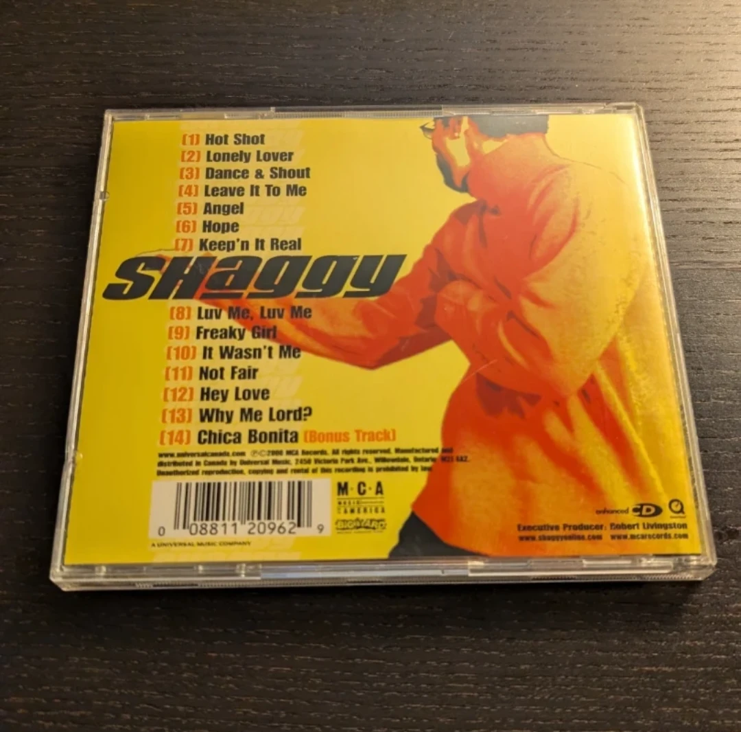 Shaggy Hot Shot CD - photo 2
