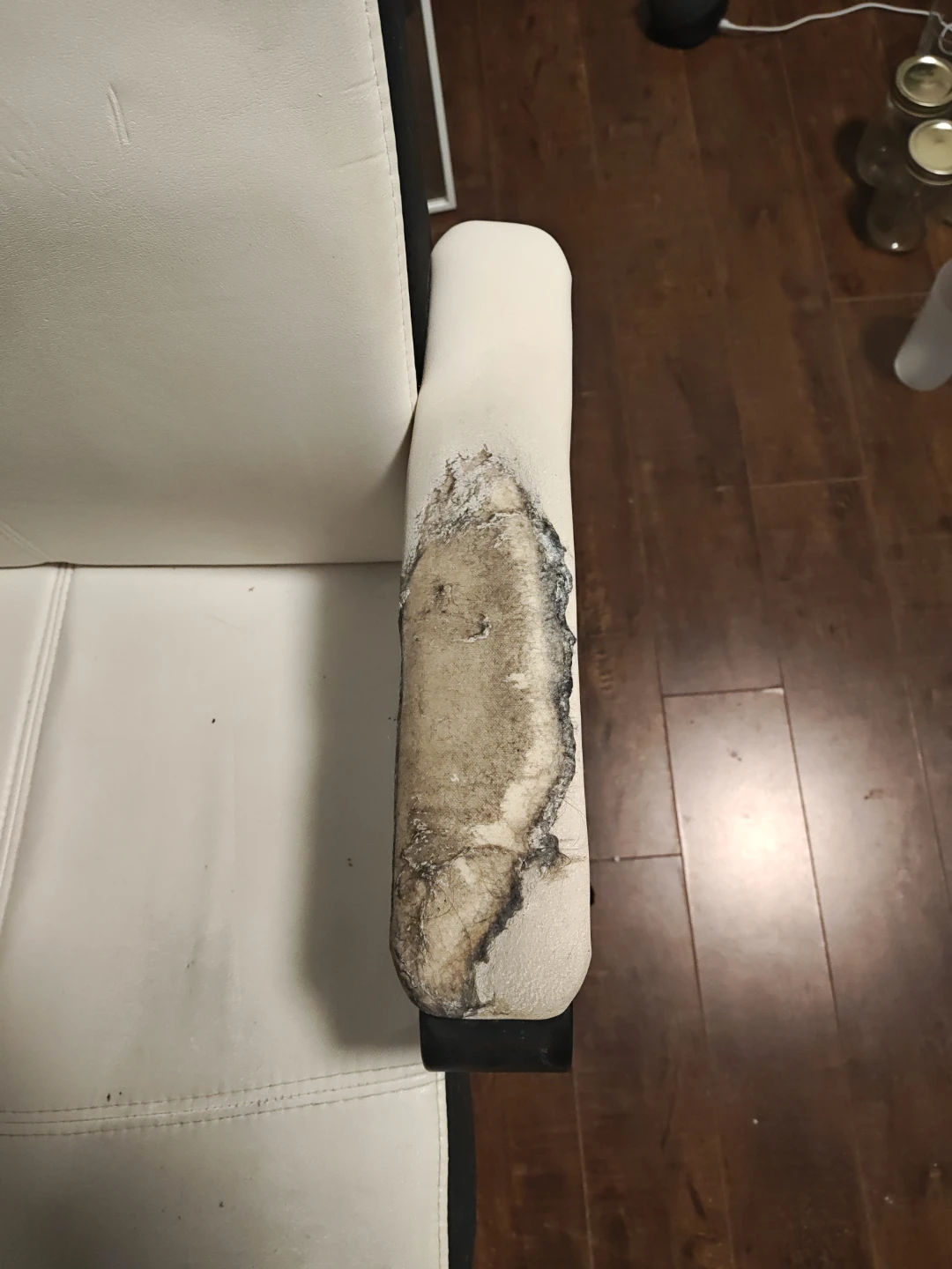 White Office Chair - Some Wear - photo 3