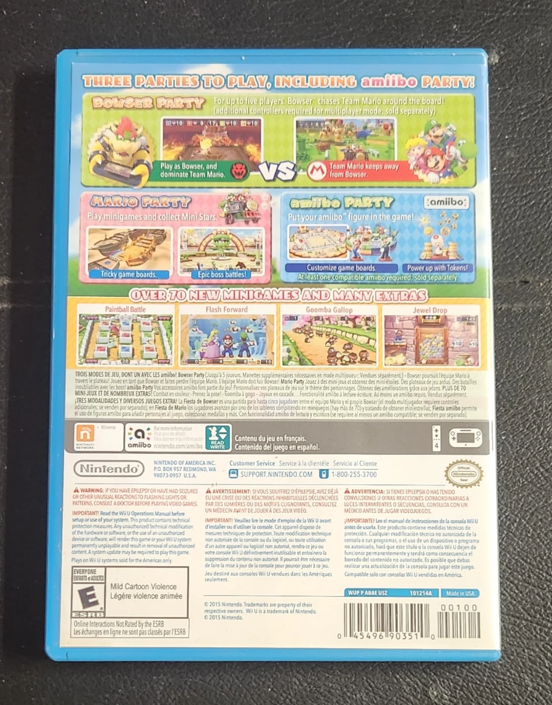 Mario Party 10 - Nintendo Wii U ⚽️ - photo 3