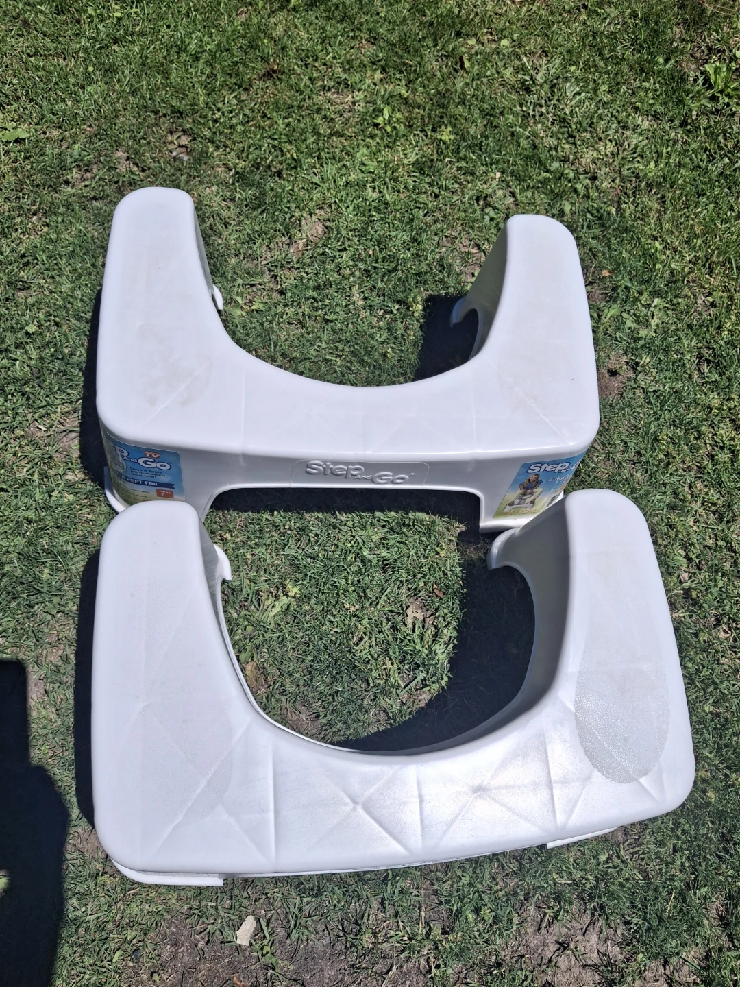 Step and Go Toilet Stool - 7" Height - photo 5