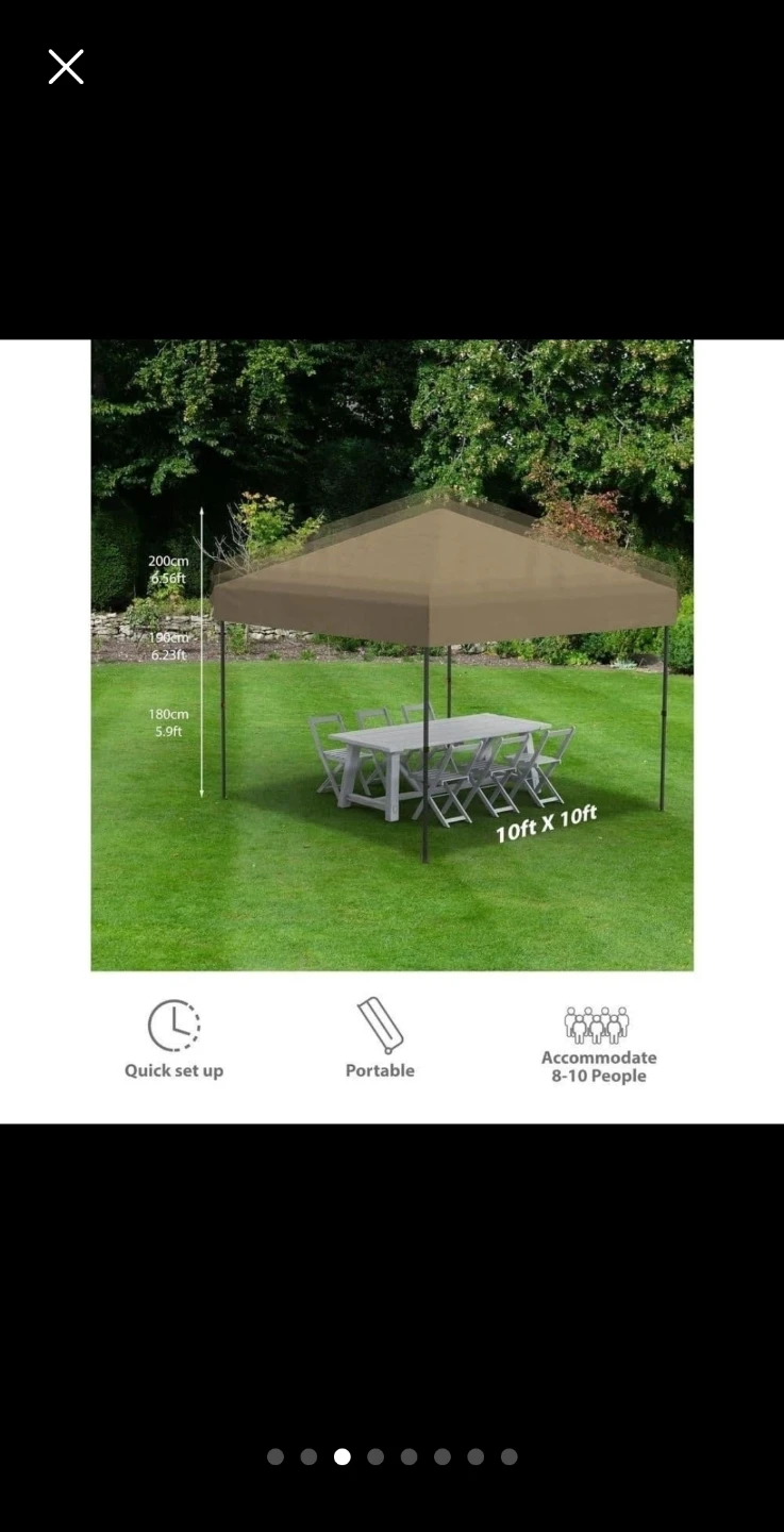 10ft x 10ft Canopy Tent - photo 2