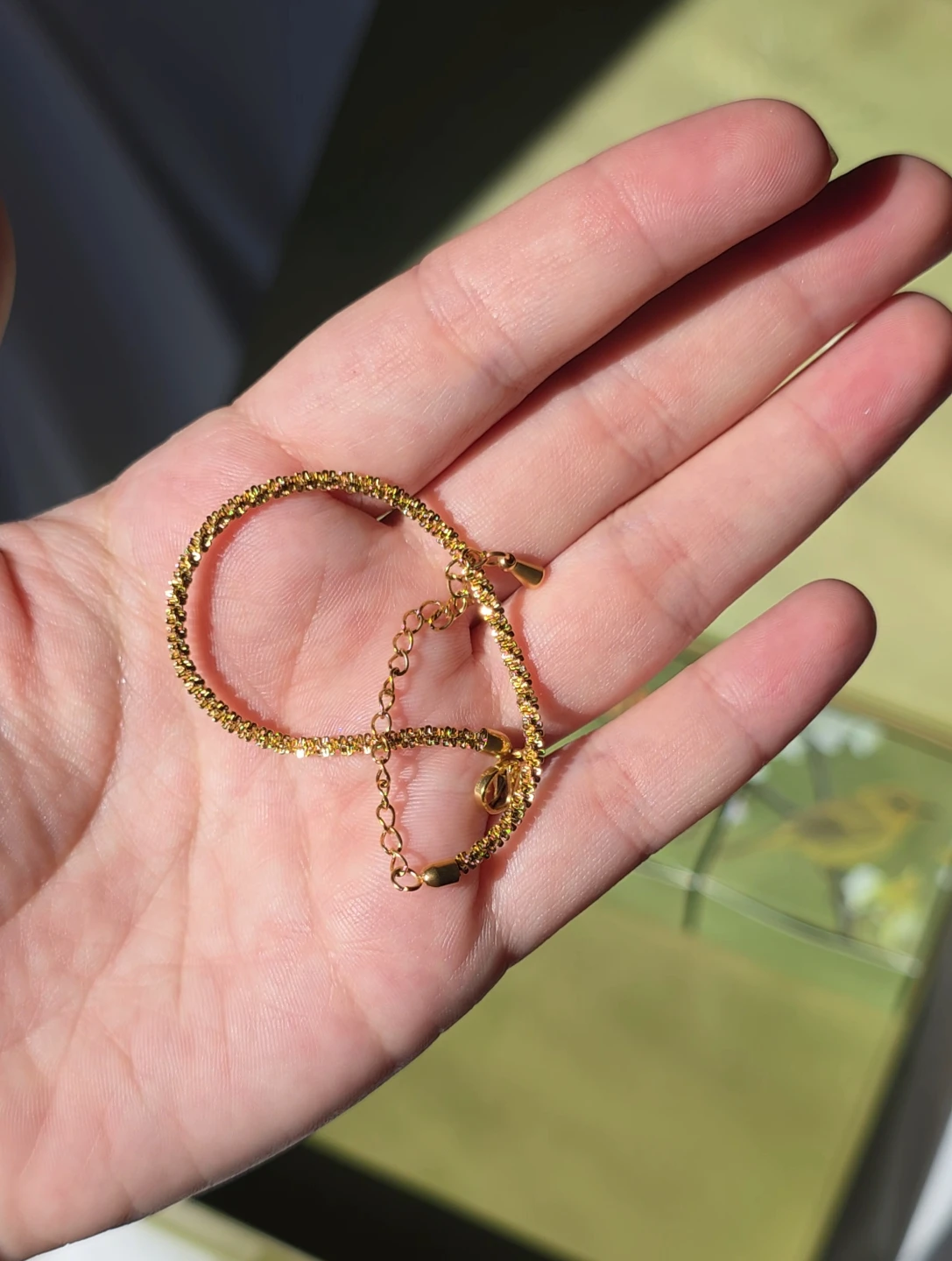 Gold-tone bracelet Beautiful Earth