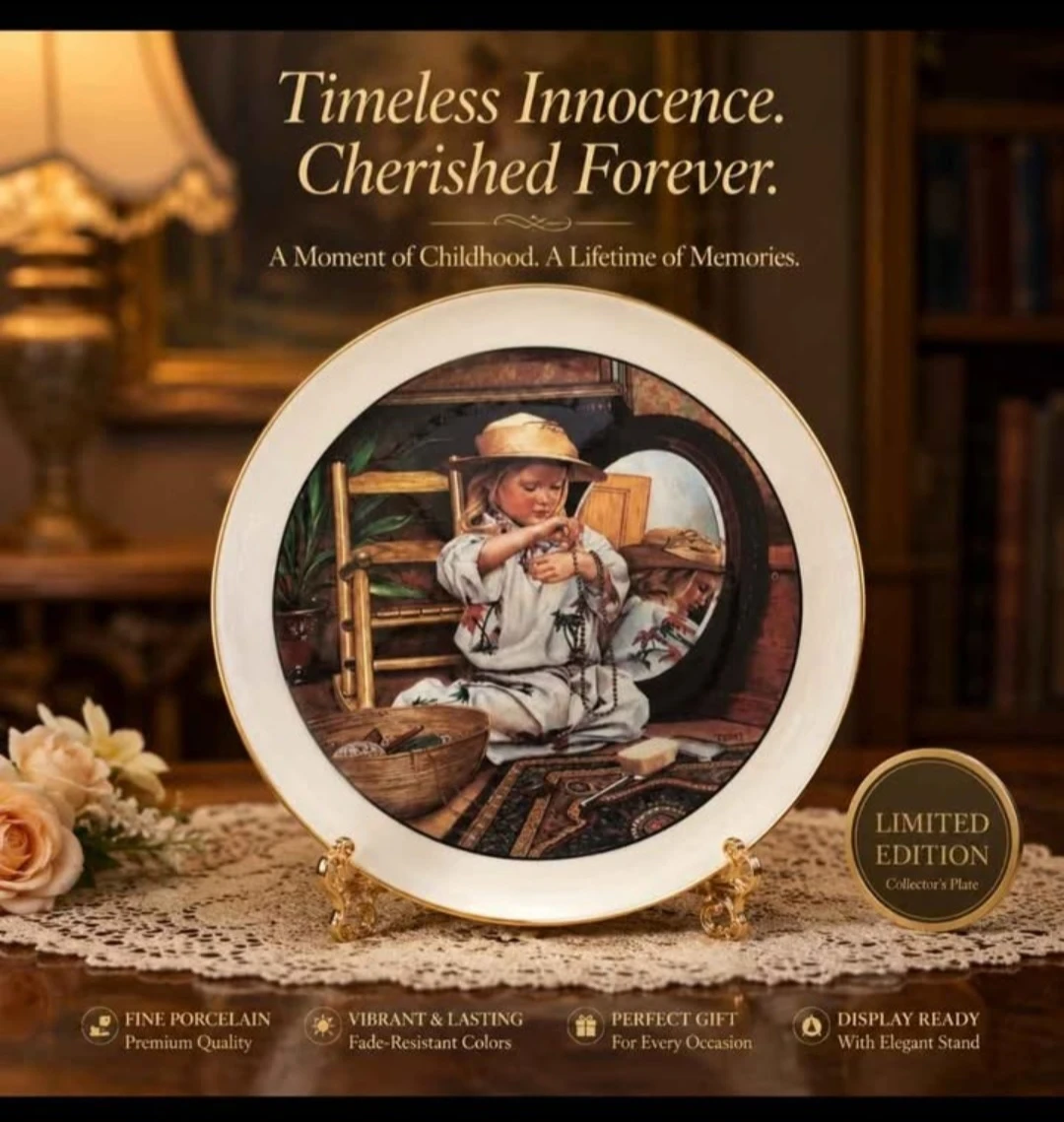 Wedgwood "Dressing Up" Collector's Plate Save the Children Fund