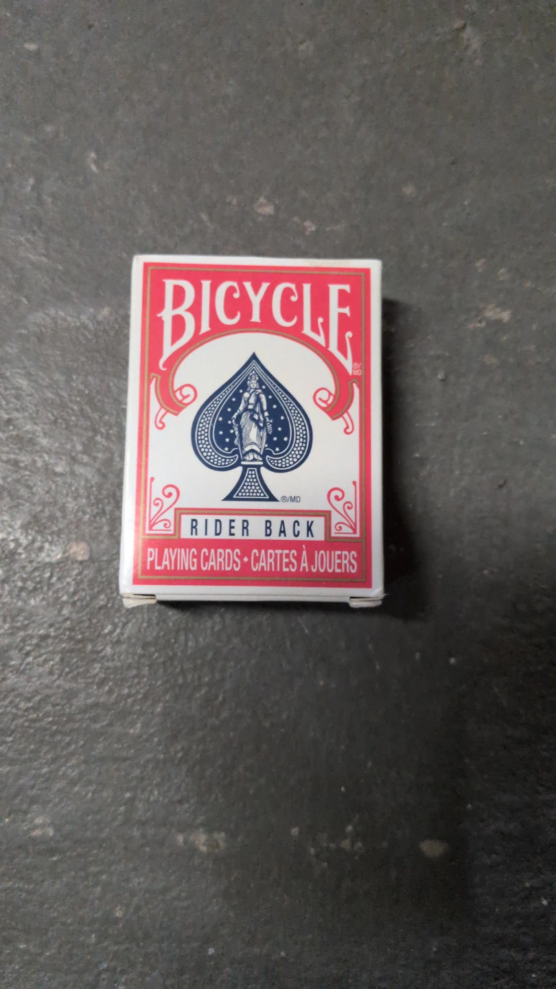 Bicycle Rider Back Playing Cards(mini)