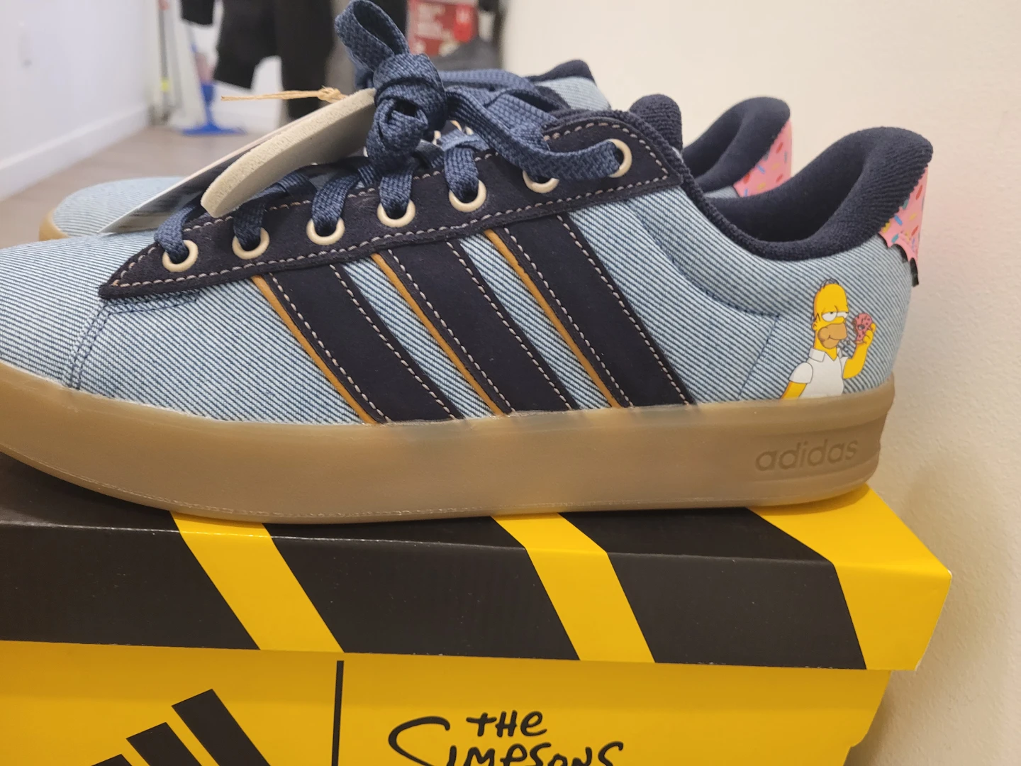 Adidas Grand Court Simpsons Homer Simpson Shoes - photo 3