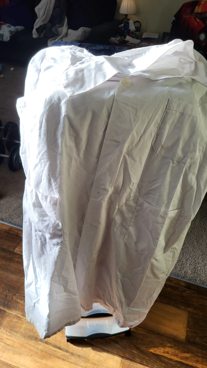 White Lab Coat - photo 2