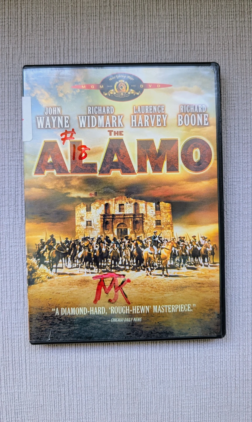The Alamo DVD Movie