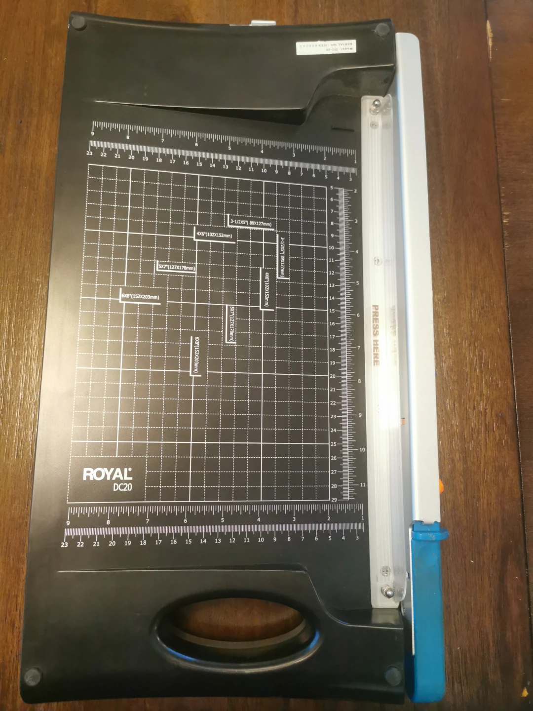Royal DC20 Paper Trimmer