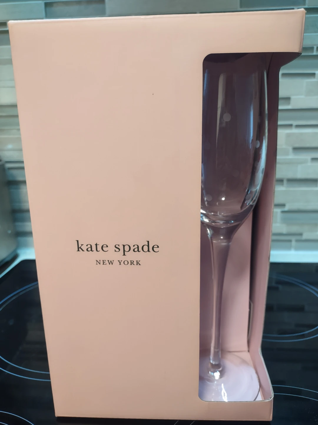 Kate Spade Champagne Flutes