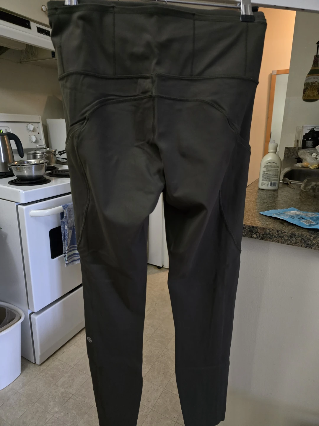 Lululemon Fast and free style leggings olive green - photo 2
