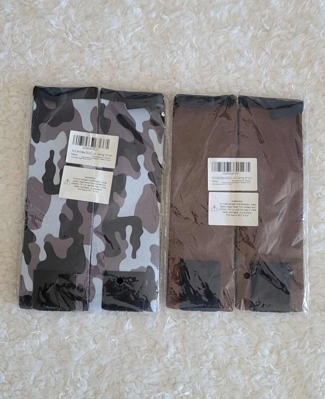 ⚽ TECUM 18" Wrist Wraps (Beast Mode & Arms On Fire) - photo 2