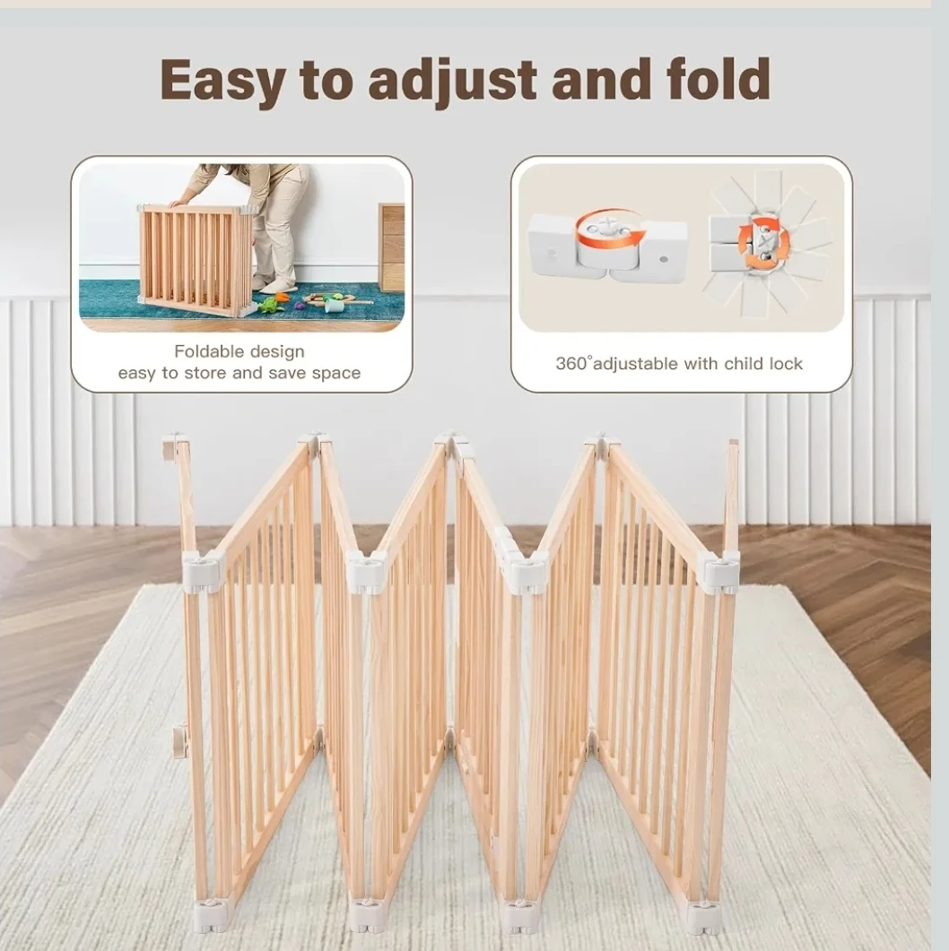 Wooden Baby Playpen - 8 Panel - photo 5