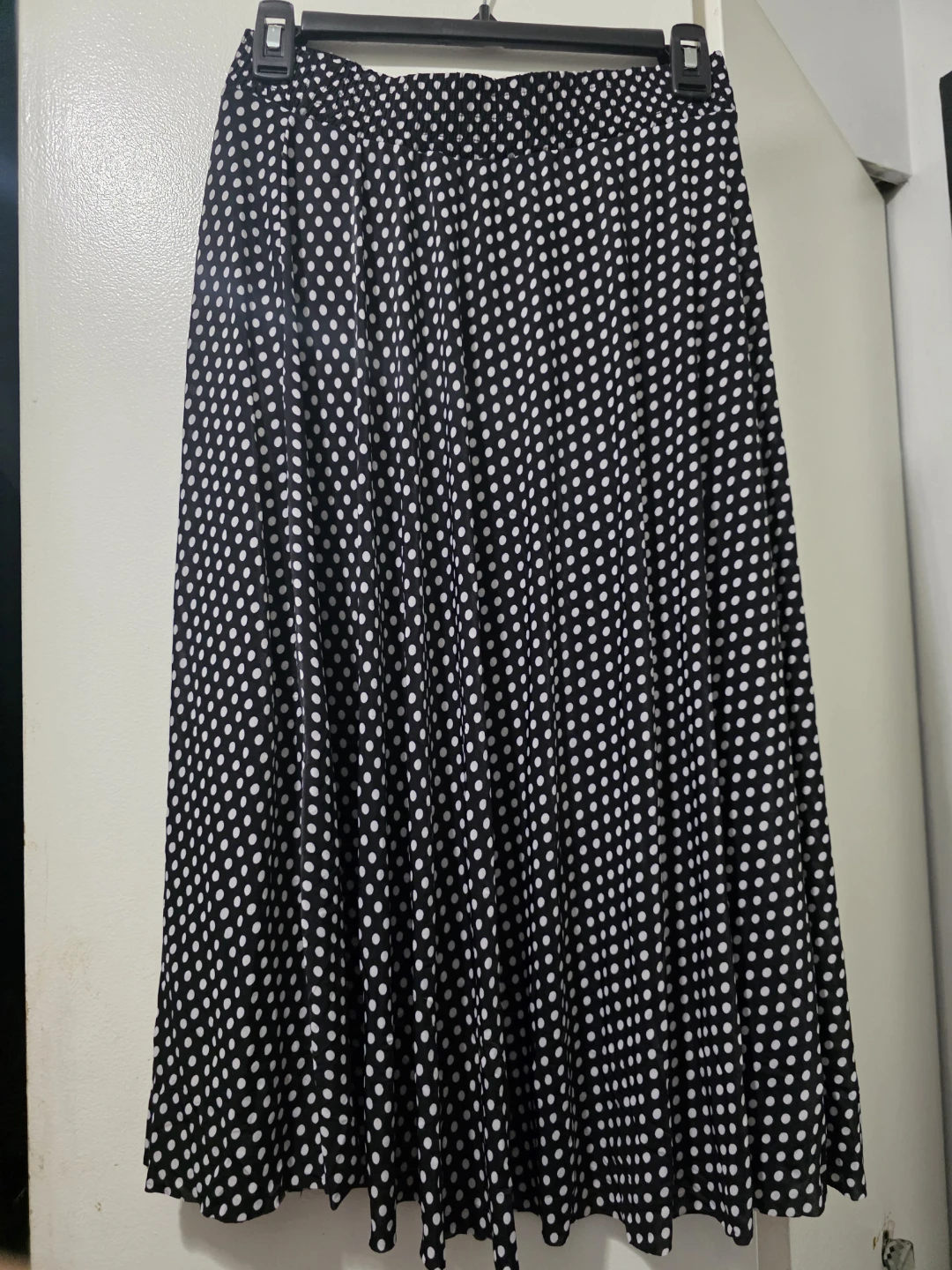 Black and White Polka Dot Skirt - photo 4